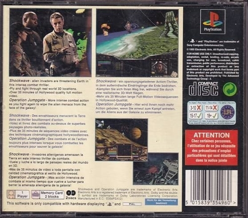 Shockwave Assault - PS1 (B Grade) (Genbrug)